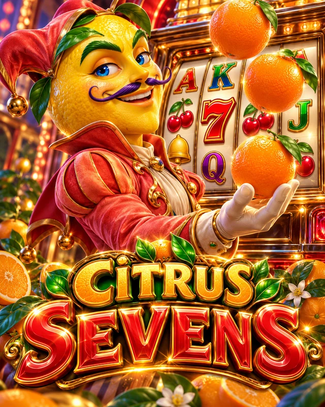 Citrus Sevens premium slot artwork