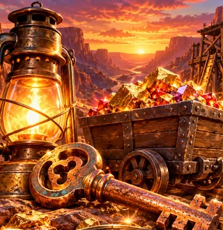 Dead Man's Gulch premium slot artwork