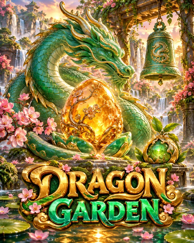Dragon Garden premium slot artwork