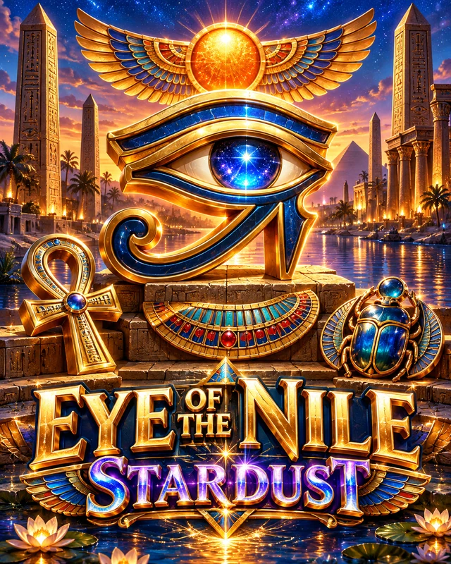 Eye of the Nile · Stardust premium slot artwork