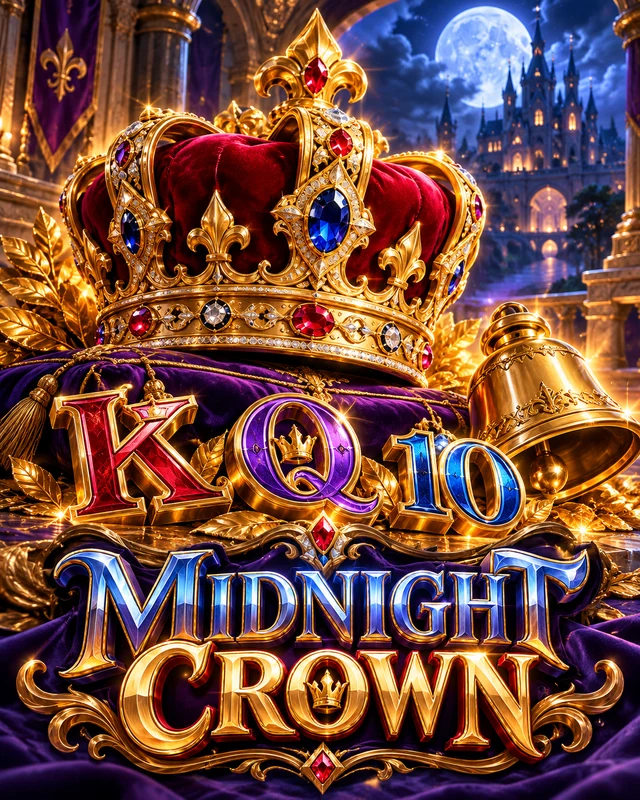 Midnight Crown premium slot artwork