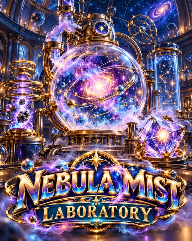 Nebula Mist Laboratory premium slot artwork