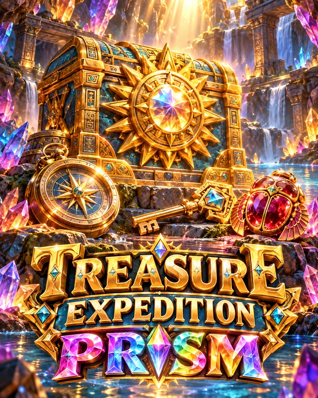 Treasure Expedition · Prism premium slot artwork