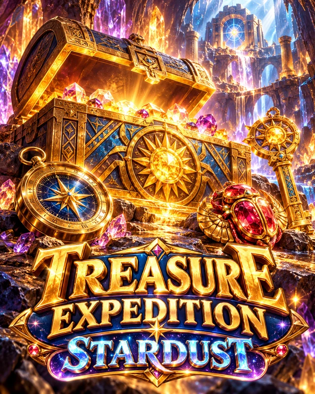 Treasure Expedition · Stardust premium slot artwork