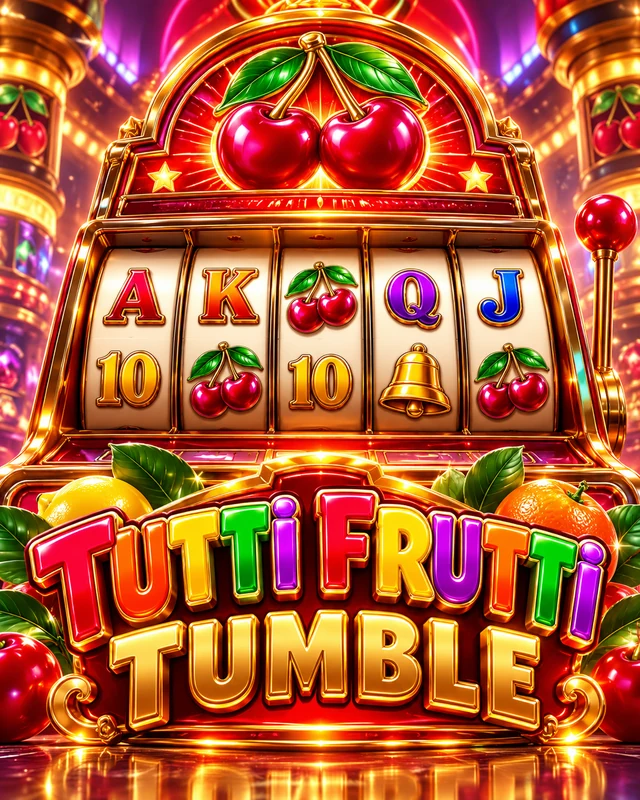 Tutti Frutti Tumble premium slot artwork